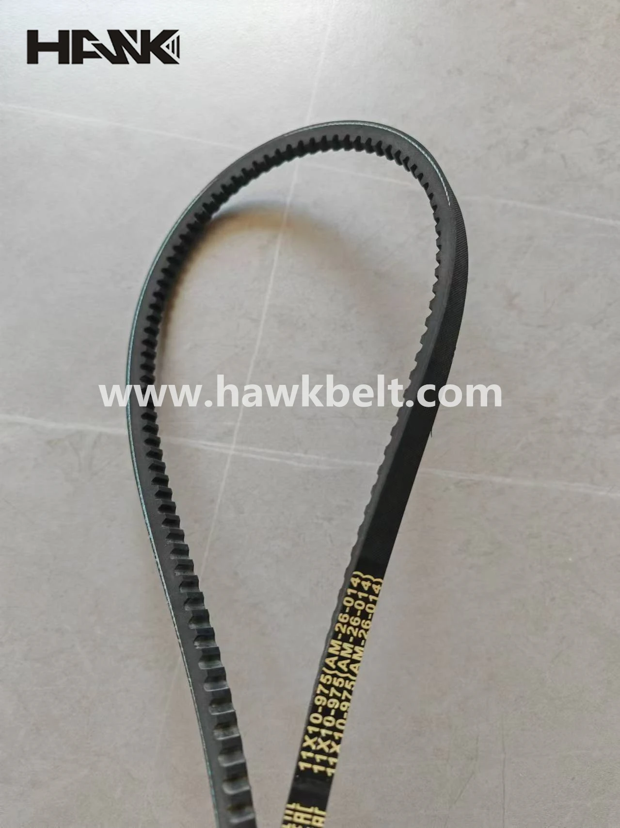 China Drive V Fan Belt EPDM  11X10X975 Tooth Belt Factory