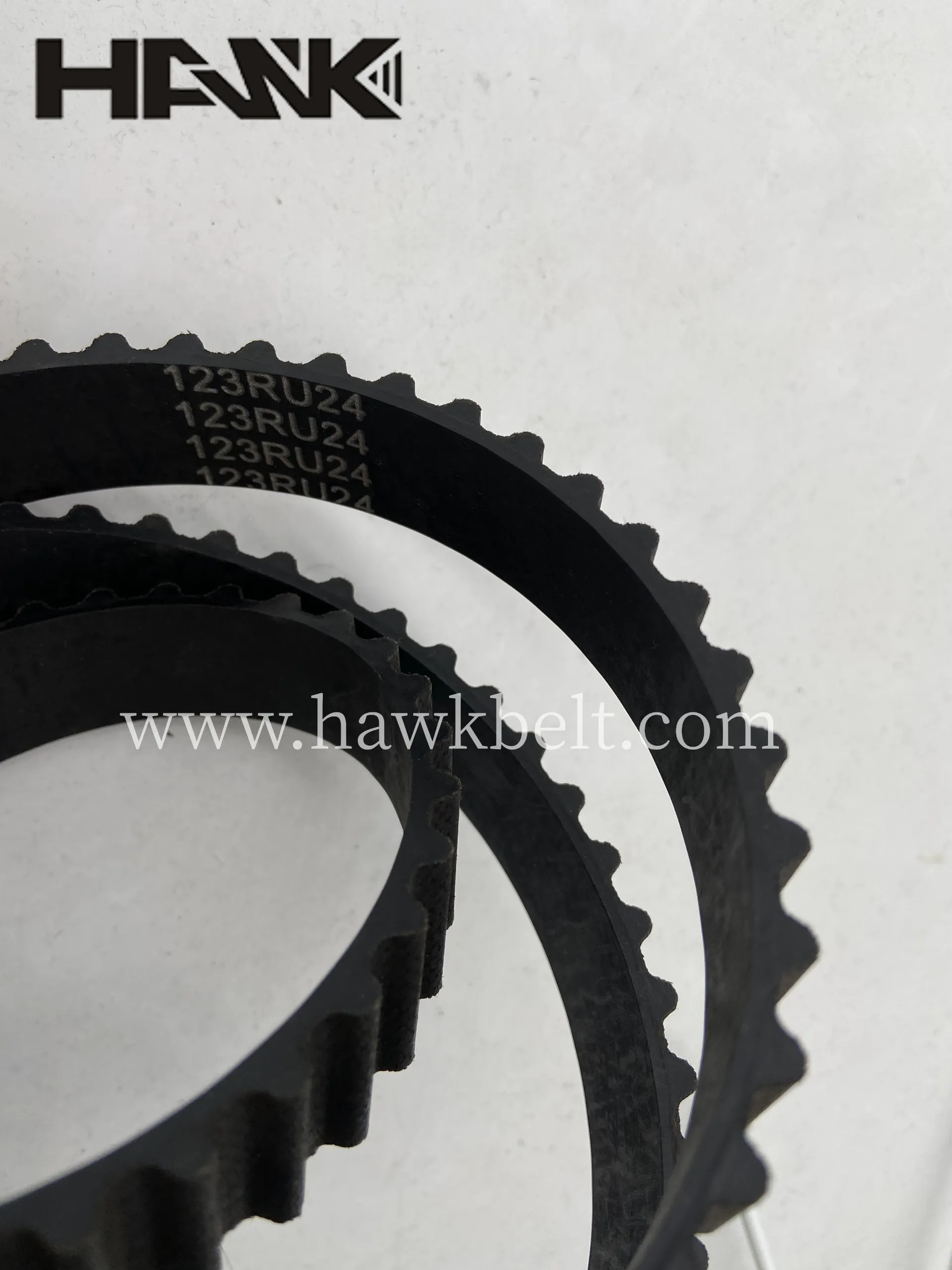 China Belt Factory 123RU24 Automotive Timing Belt Manufacturer