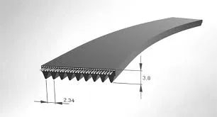 nylon sandwich flat belt